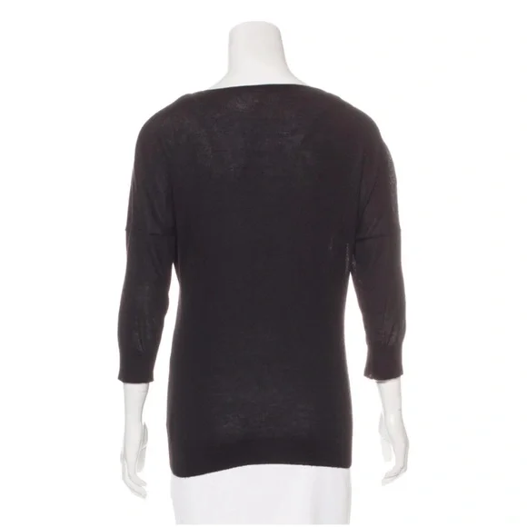 Alexander McQueen Black Cashmere Cardigan Sweater Knit - Picture 3 of 16